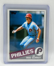 1985 Topps Mike Schmidt #500 Philadelphia Phillies