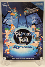 Disney Phineas and Ferb across the 2nd Dimension Chapter Book Paperback 2011