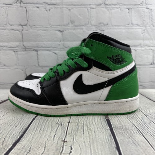 Nike Air Jordan 1 Retro High OG GS Lucky Green FD1437-031 Size 5.5Y / 7Wmns - Picture 3 of 10
