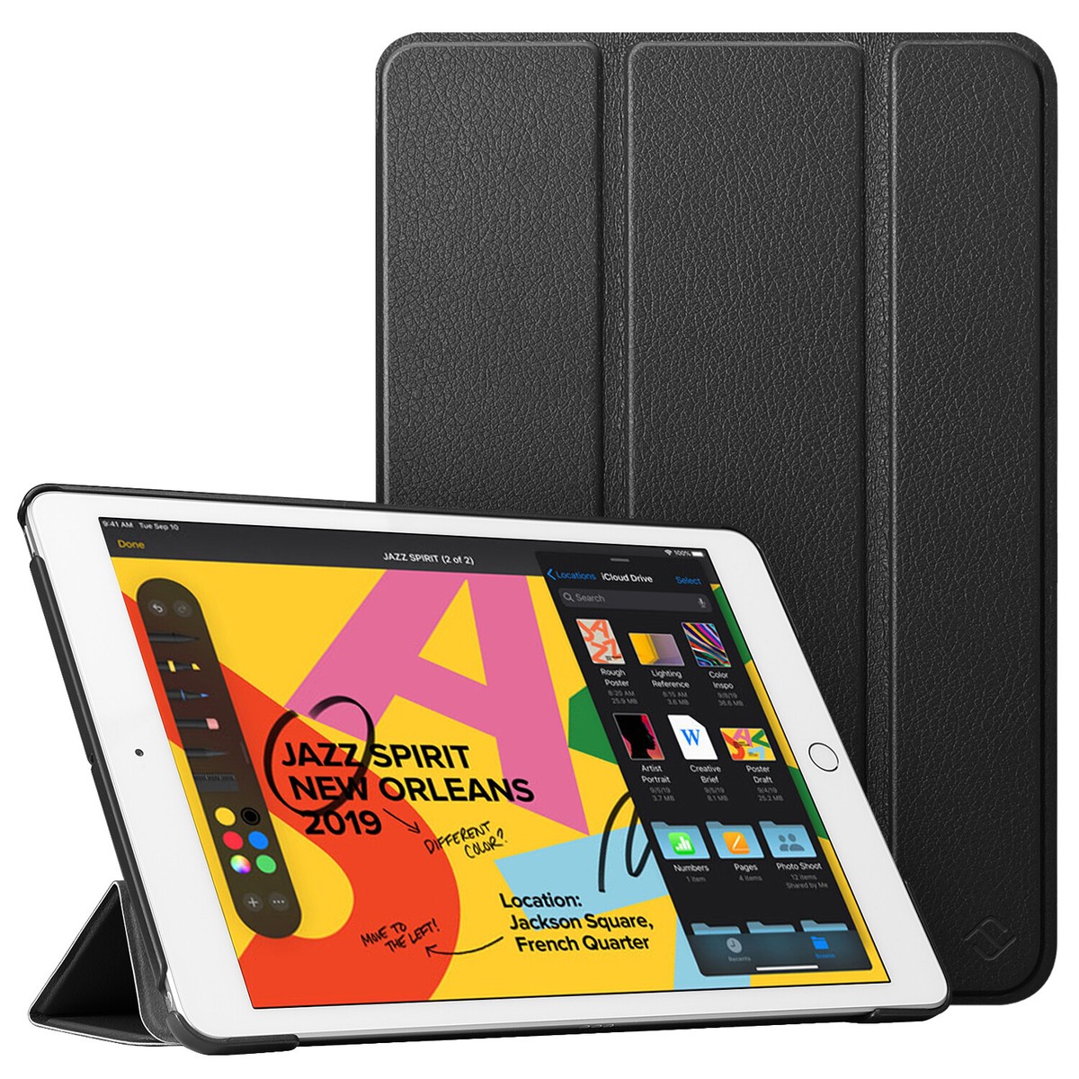 iPadアクセサリー iPad 10.2(gen9)+Apple Pencil+smart cover Case for iPad 10.2
