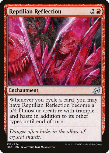 REPTILIAN REFLECTION ~mtg NM-M Ikoria Unc x4 - Picture 1 of 1