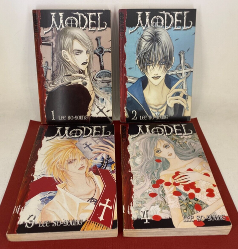 Lee So-Young 2004 ❤ MODEL ❤ Volume 1 - 4 Manga Paperback Book Lot - English - Bild 1 von 5