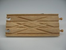 LONG DIAMOND CROSSOVER Points Wooden Train Track ( Brio Thomas ) ~ NEW  SP08