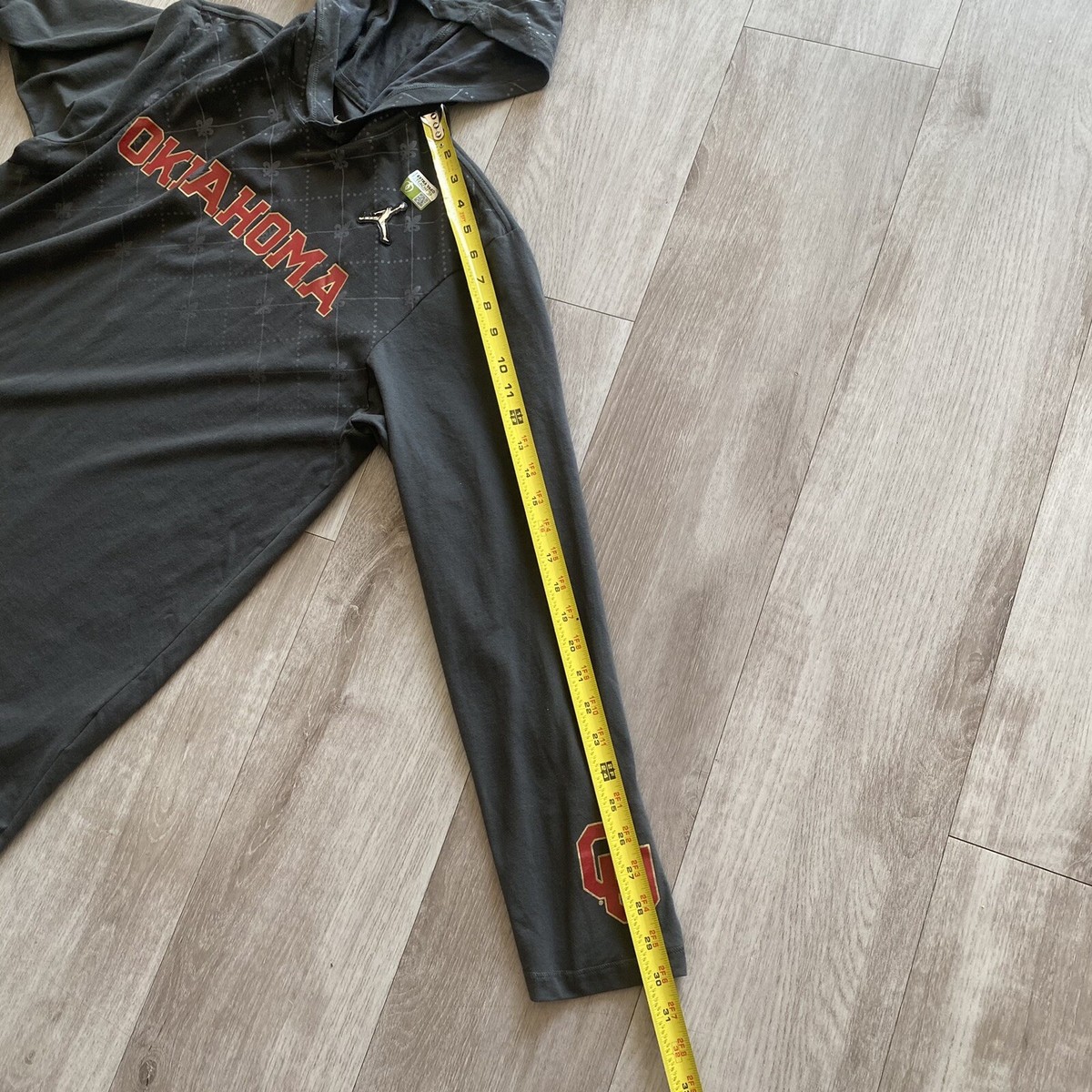 OU Oklahoma Sooners Nike Jumpman Jordan Lightweight Long Sleeve Hoodie Mens Sz M | eBay