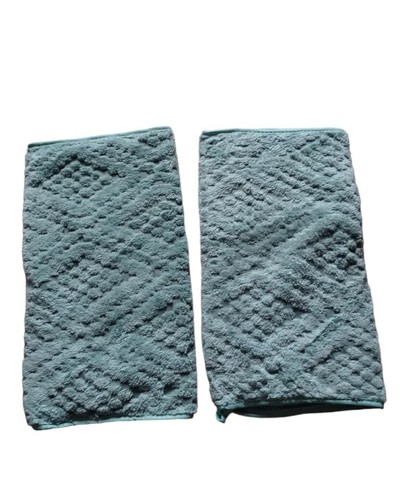 2 toallas de microfibra verde oscuro absorbente suave plato de cocina 29x14 in - Imagen 2 de 13