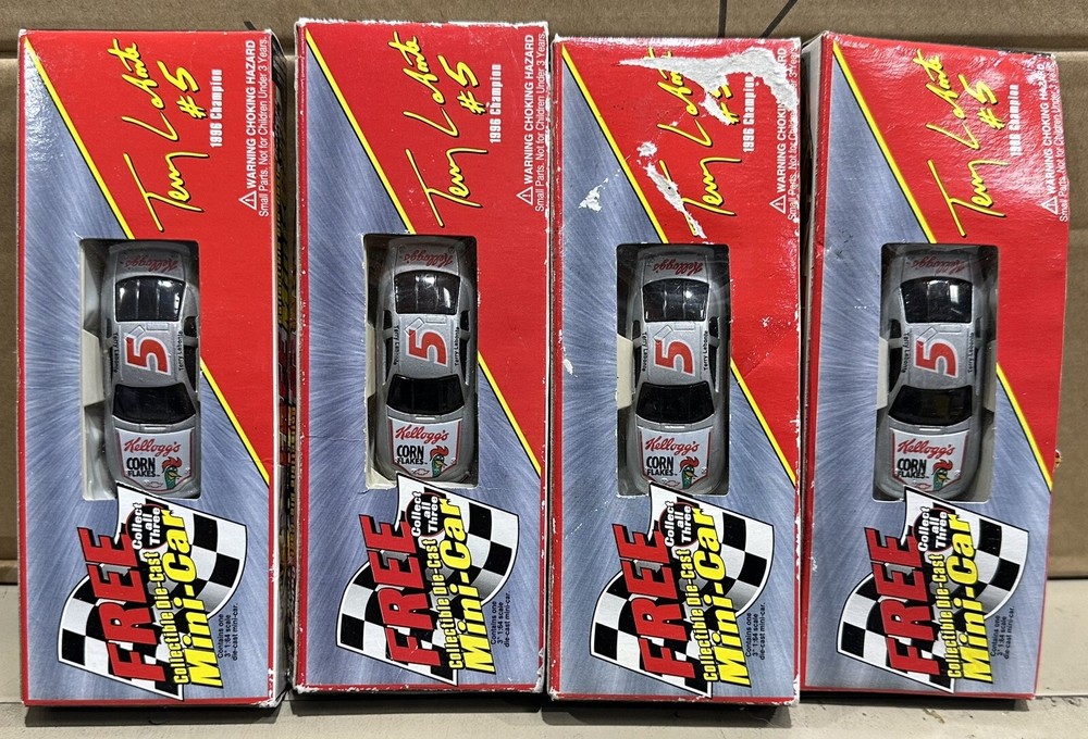 4-Collectible Die-Cast Mini-Car of Kelloggs Racing #5 Terry Labonte