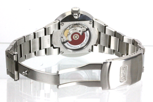 ORIS Williams F1 Team Automatic Herrenarmbanduhr Glasboden Ref 7560 Full Set - Bild 10 von 13