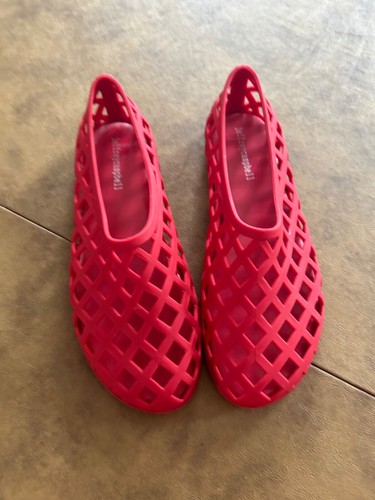 Jeffrey Campbell Jellz Flats in Rot Gr. 8US 39 EUR