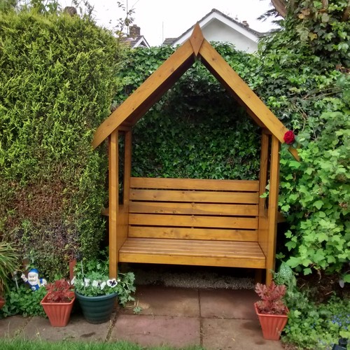 Shire Blossom 1.4x0.7m Arbour Seat - Picture 5 of 9