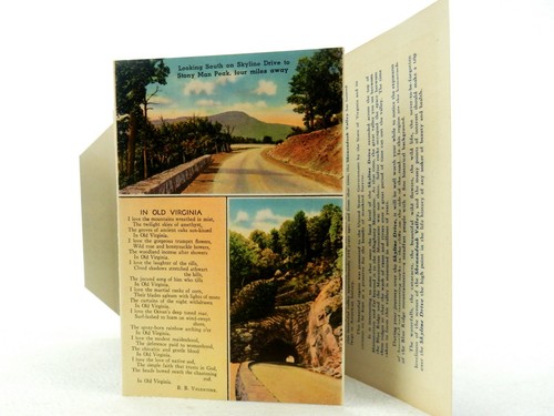 Shenandoah Valley VA Fold-out Postcard Book, Vintage Collectible Pictures PCB02 - Imagen 4 de 8