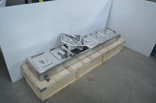 6-Pan Commercial Bain-Marie Buffet Countertop Food Warmer Steam Table 110V 