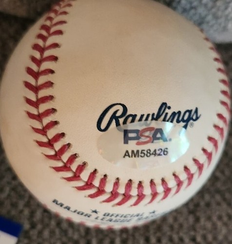 TOM GLAVINE SIGNED OFFICIAL MLB BASEBALL METS BRAVES HOF2014 PSA/DNA #AM58426 - Picture 3 of 4