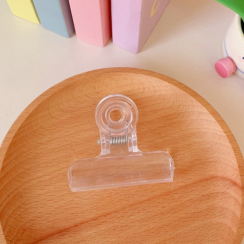 Student Stationary Schoo Office Supplies Acrylic Clear Binder Mini Paper Clips 2 - Bild 5 von 13