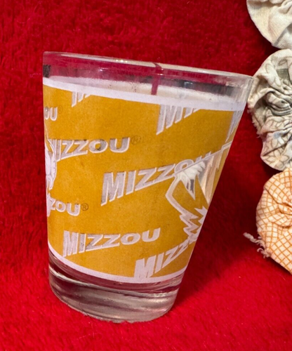 MIZZOU Tigers Shot Glass with Gold and White on Clear - Picture 2 of 5