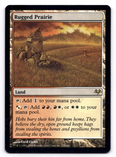 Rugged Prairie LP Eventide 178/180 MTG Magic Regular - Picture 1 of 2