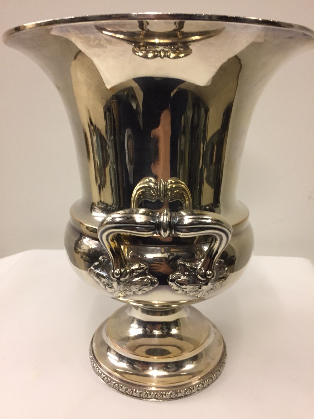 Pair of Silver Plated Twohandled Wine Coolers eBay