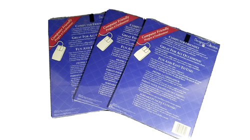 American Greetings Designer Sammlung Computer Schreibwaren Brief - 3x 25 Packungen - Bild 2 von 4