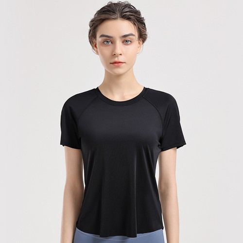 Camisetas deportivas de entrenamiento para mujer Ropa de yoga Manga corta Correr Camiseta básica Prendas para el torso - Imagen 4 de 44