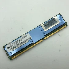 HP 4GB RAM 1x4GB PC2-5300F DDR2-667MHz CL5 2Rx4 ECC Server Memory 398708 MICRON