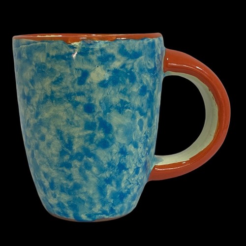 Halloween Sugar Skull Mug Day of the Dead Hand Painted Mexican Folk Art Signed - Picture 6 of 10