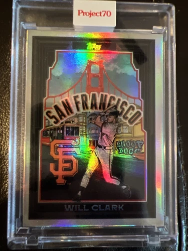 2021 Topps Project 70 Will Clark Snoop Dogg foil /70