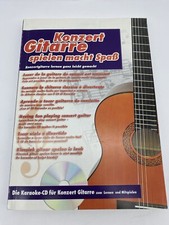 KONZERT GITARRE - LIBRO PER IMPARARE A SUONARE LA CHITARRA - 7 LINGUE - CON CD