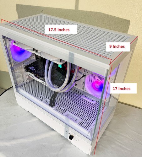 Gaming Pc Computer New Gen, 1TB SSD, Nvidia GTX 1070 Winds 11 Pro Bluetooth WiFi - Picture 10 of 11