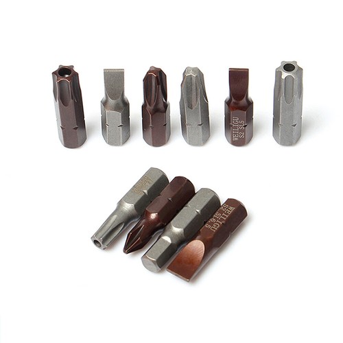 Magnetic Torx, Hex, Cross, Slot Bit Drill Head Screwdriver Bits 1/4" Hex Shank - Picture 2 of 47