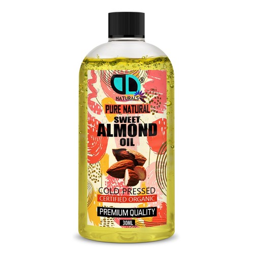 Sweet Almond Oil Carrier Oil Cold Pressed Ideal for Massage, Skincare & Haircare - Picture 7 of 15