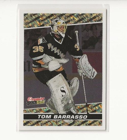 1993-94 Topps Premier Black Gold #11 Tom Barrasso  Penguins