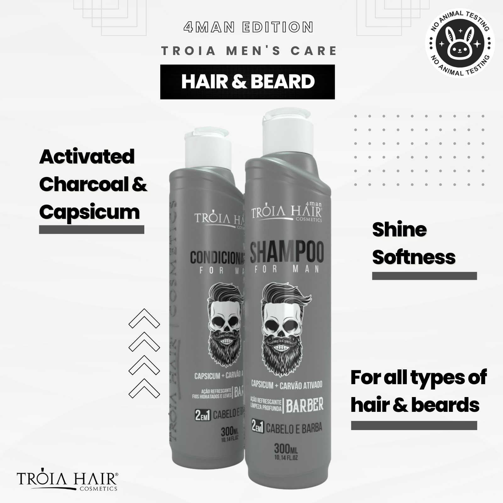 Kit Shampoo & Conditioner 4Man by Troia Hair - Men Hair Care 300 ml / fl oz 7898256662324 | eBay Kit Shampoo & Conditioner 4Man by Troia Hair - Men Hair Care 300 ml / fl oz 7898256662324 | eBay