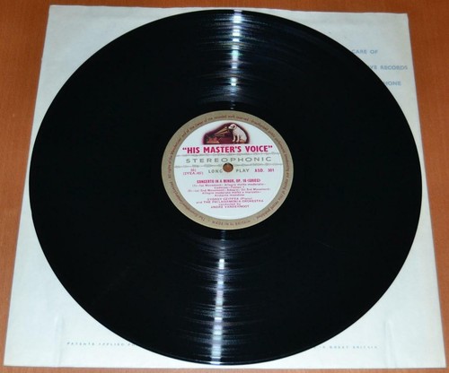 ASD 301 - Gyorgy Cziffra - Piano Concerto Grieg Liszt - UK 1959 ED1 White Gold - Picture 10 of 10