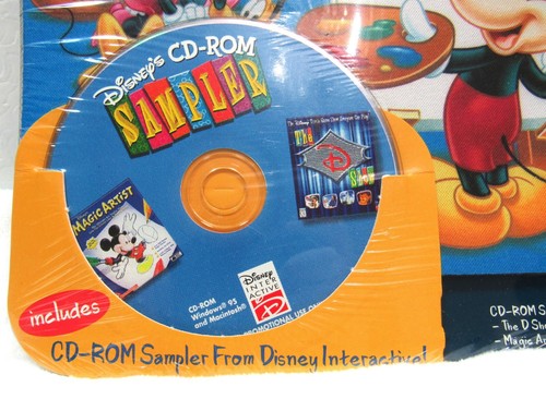 Vintage Fellowes Mickey Unlimited Classic Mickey Mouse Pad Magic Artist New - Picture 6 of 10