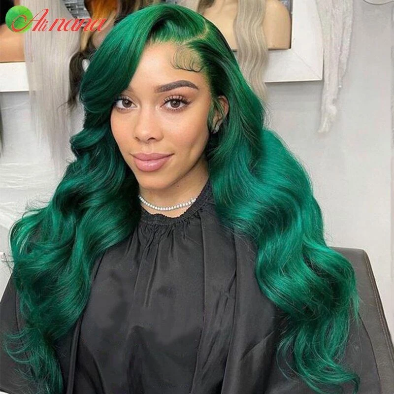 Green 2024 wigs ebay