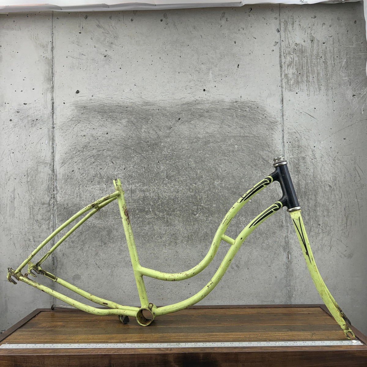 Vintage Schwinn Wasp Frame Set Step Through Klunker Girls Balloon