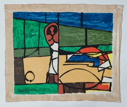 Karl Knaths Signed Abstract Expressionist Oil Painting on Canvas - Modern Art - Picture 2 of 4
