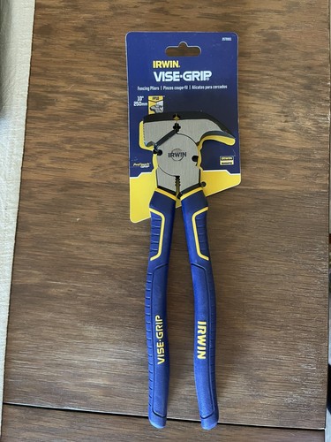 Alicates para esgrima IRWIN VISE-GRIP 10 pulgadas agarre cojín FP10 CHN 2078901, NUEVO - Imagen 1 de 3