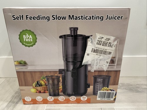 Cold Press Juicer Amumu Slow Masticating Machines BPA Free 250W JC-30 - Picture 3 of 6