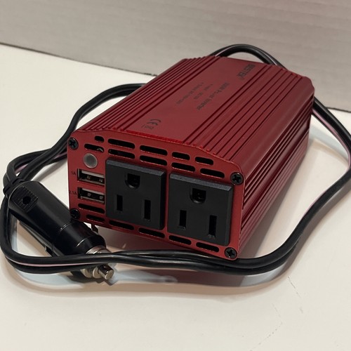 BESTEK 300W Power Inverter DC 12V to 110V AC Car Inverter with 4.2A Dual USB Car - Picture 3 of 18