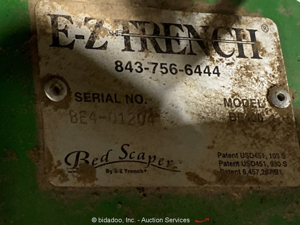 2015 Ez Trench BE400 Bedscaper Landscape Bed Edger Trencher Honda