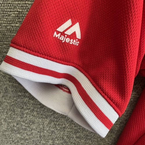 Majestic St. Louis Cardinals Camiseta de Béisbol Talla Grande Juvenil VER - Imagen 8 de 12
