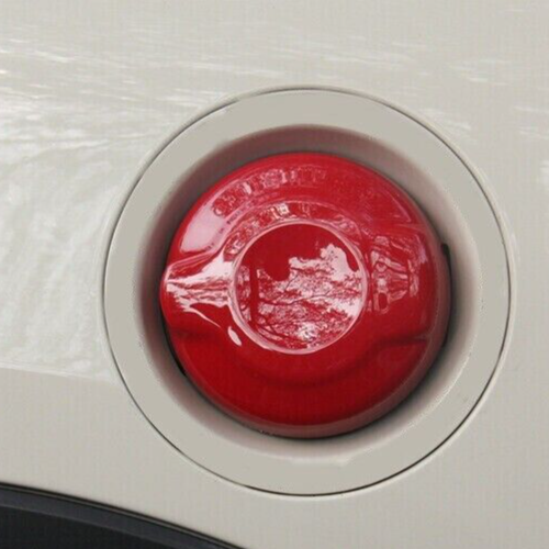 Mini Cooper S , JCW F55 F56 F57 Red Gloss Fuel Filler Gas Cap Cover - Gen 3 - Picture 7 of 10