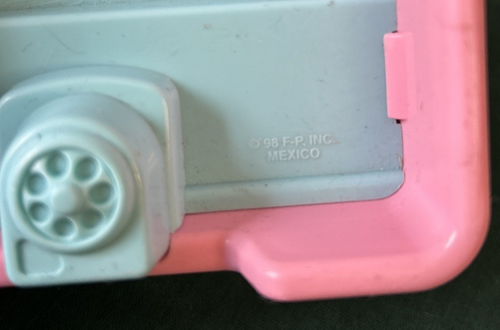 Fisher Price Loving Family Dream Puppenhaus blau rosa Wohnmobil Camper Boot 90er - Bild 2 von 3