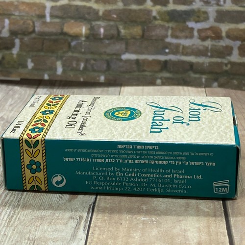 Anointing Oil Lion of Judah from Jerusalem Made in the Holy land 7.5 ml Israel - Picture 5 of 7