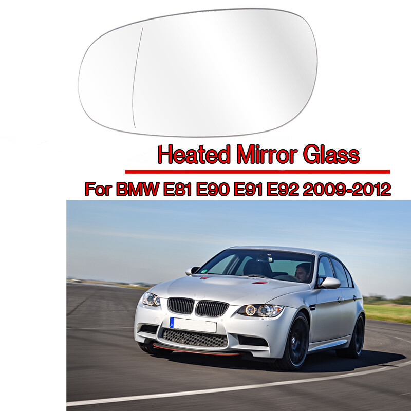 Left Side Door Wing Mirror Glass for BMW 1 3 Series E81 E88 E90 E91