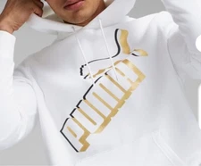 PUMA Essentials Men's Hoodie - Black - Size Small