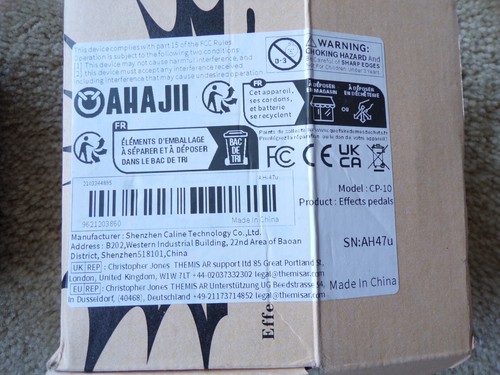 AHAJ11 CP-10 Compressor Sustainer Guitar Effects Pedal AH-47: t27 - Picture 5 of 6