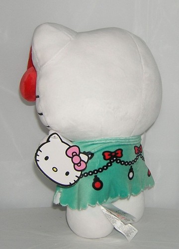 Árbol de Navidad de felpa Hello Kitty Sanrio 11 pulgadas nuevo con etiquetas - Imagen 3 de 4