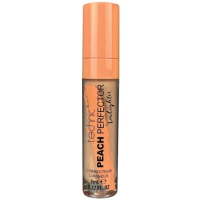 BADGEQUO Technic Peach Perfector Lowlighter - Farbkorrektor Concealer hellt Augen auf
