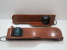 PORT & STARBOARD WOOD BOARDS LIGHT COMBO SHIP BOAT (C4A02B)